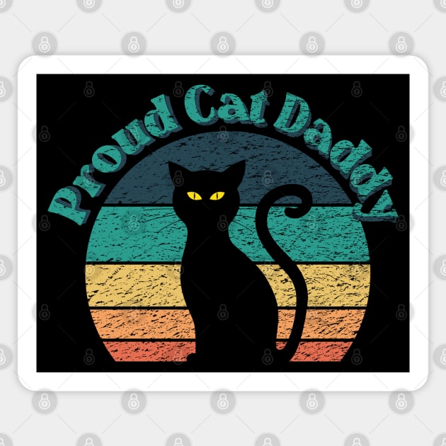 Proud Cat Daddy Sticker by ObscureDesigns